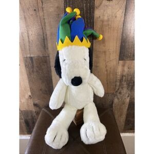 It's SNOOPY TIME AT MACY'S Millennium Doll 25" Stuffed Plush Peanuts 2000 Vtg